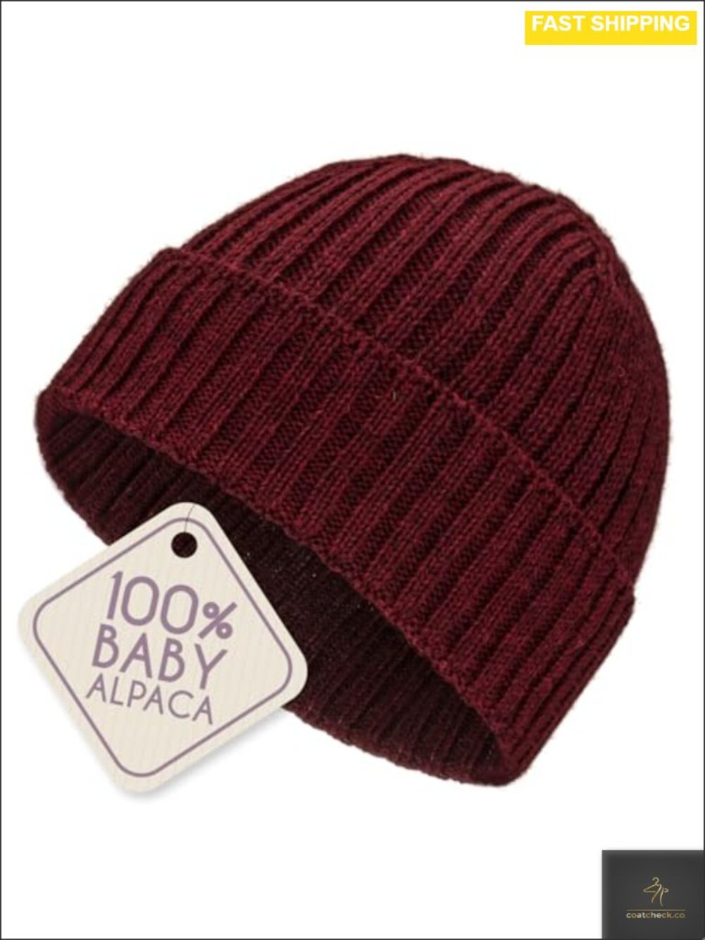 100% Baby Alpaca Wool Beanie Unisex Knit Winter Hat Made in Germany